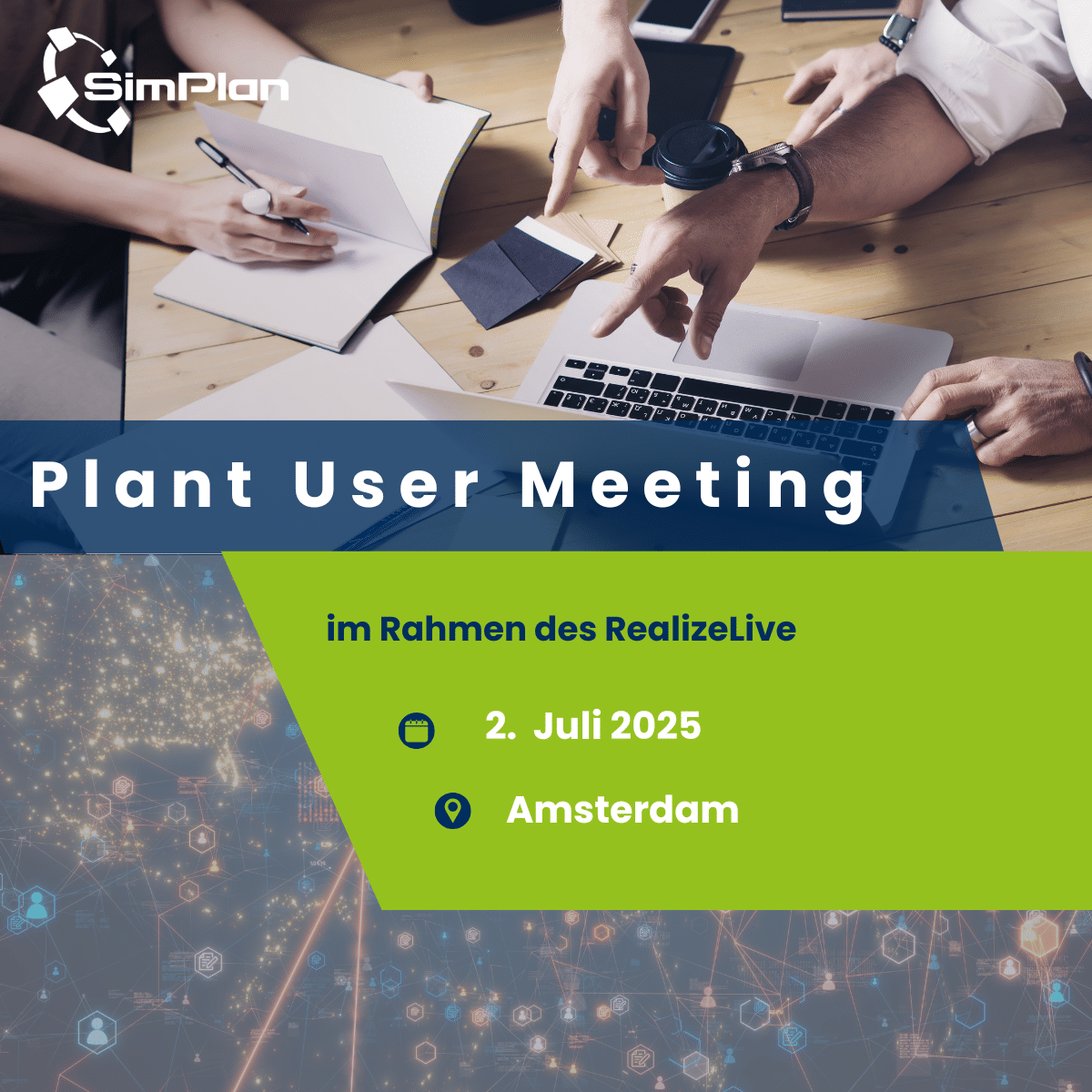 plant user meeting de